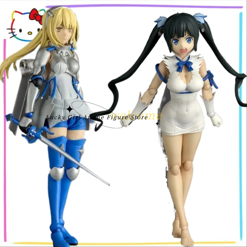 

In Stock Original KAIYODO Revoltech Is It Wrong To Try To Pick Up Girls in A Dungeon Aiz Wallenstein Model Figures Toys Movable