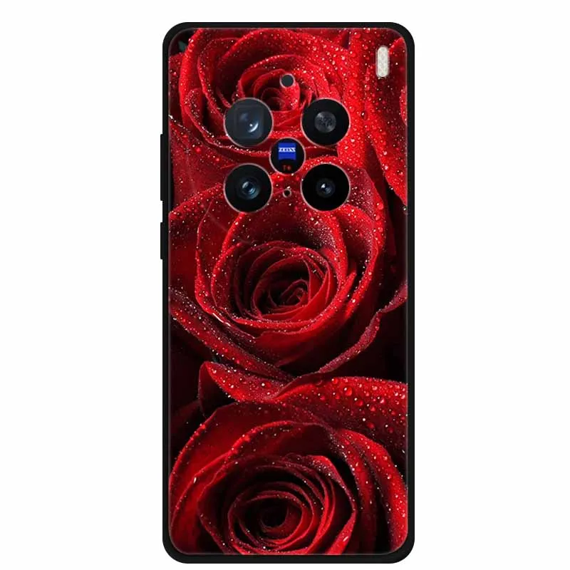 Phone Case For Vivo X200 Pro Back Cover Case Black Silicone Soft Funda For Vivo X200 Pro 5G Case X200Pro X 200 Pro 6.78\