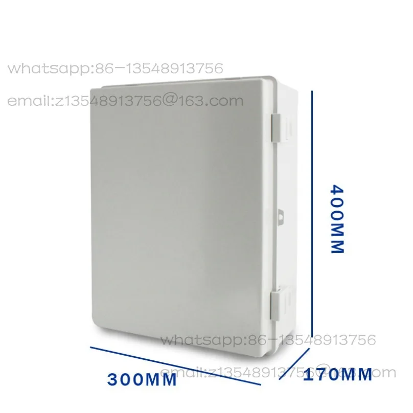 PC waterproof and dustproof transparent plastic distribution box junction box 400 * 300 * 170