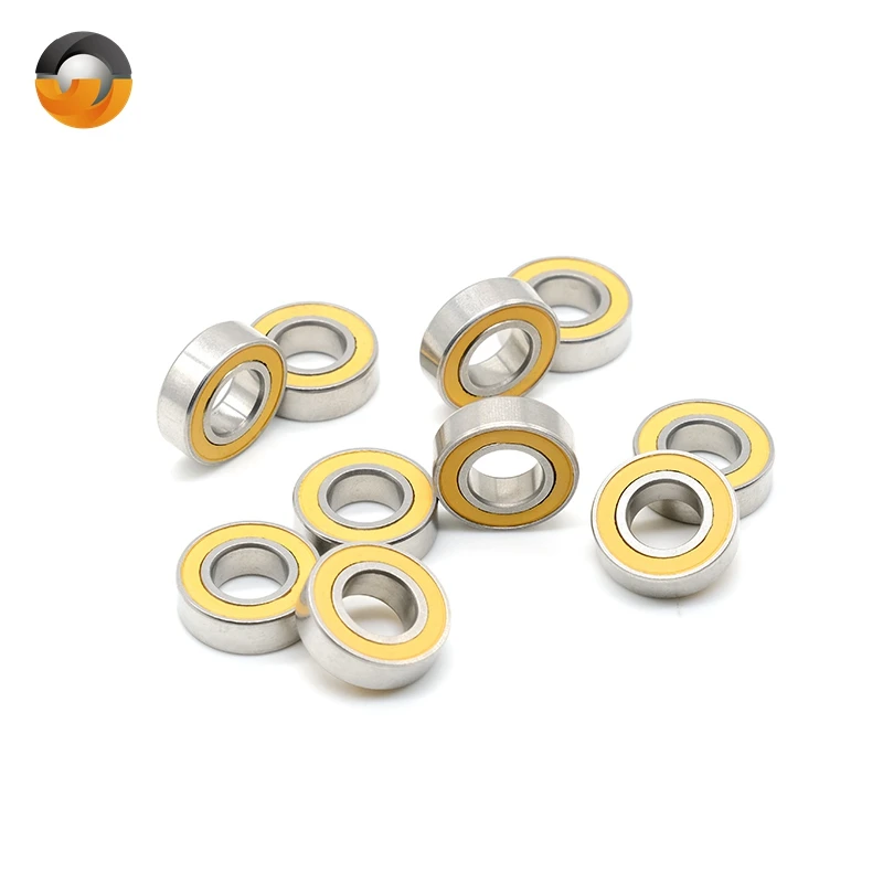 

2pcs S688 2RS 8x16x5 mm ABEC-7 Rubber Seals Hybrid Ceramic Ball Bearings S688RS RC Cars Miniature Bearing