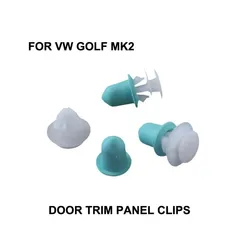 NEW! x10 VW GOLF MK2 DOOR MOULDING TRIM STRIP CLIPS RUBSTRIP 191853585A