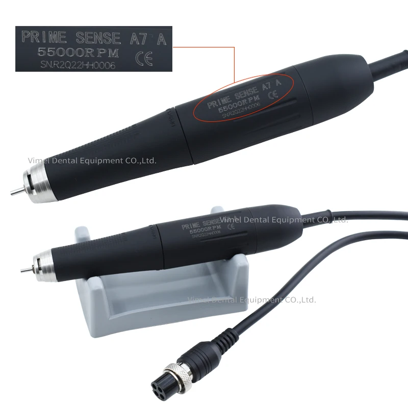 Prime Sense A7 & Handpiece HP A7A Dental Brushless Micromotor Speed 55000rpm Dentistry Grinding Machine