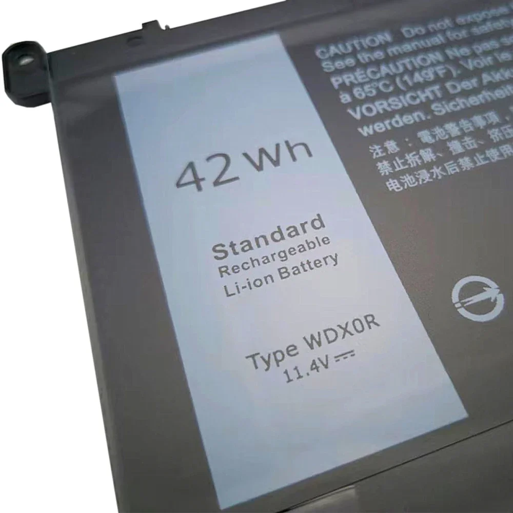 WDX0R batería del ordenador portátil para Dell Inspiron 15 5584 5570 5575 7570 7580 17 5765 5767 5770 5775 P58F P69G P75F P66F 3CRH3 42Wh 11,4 V