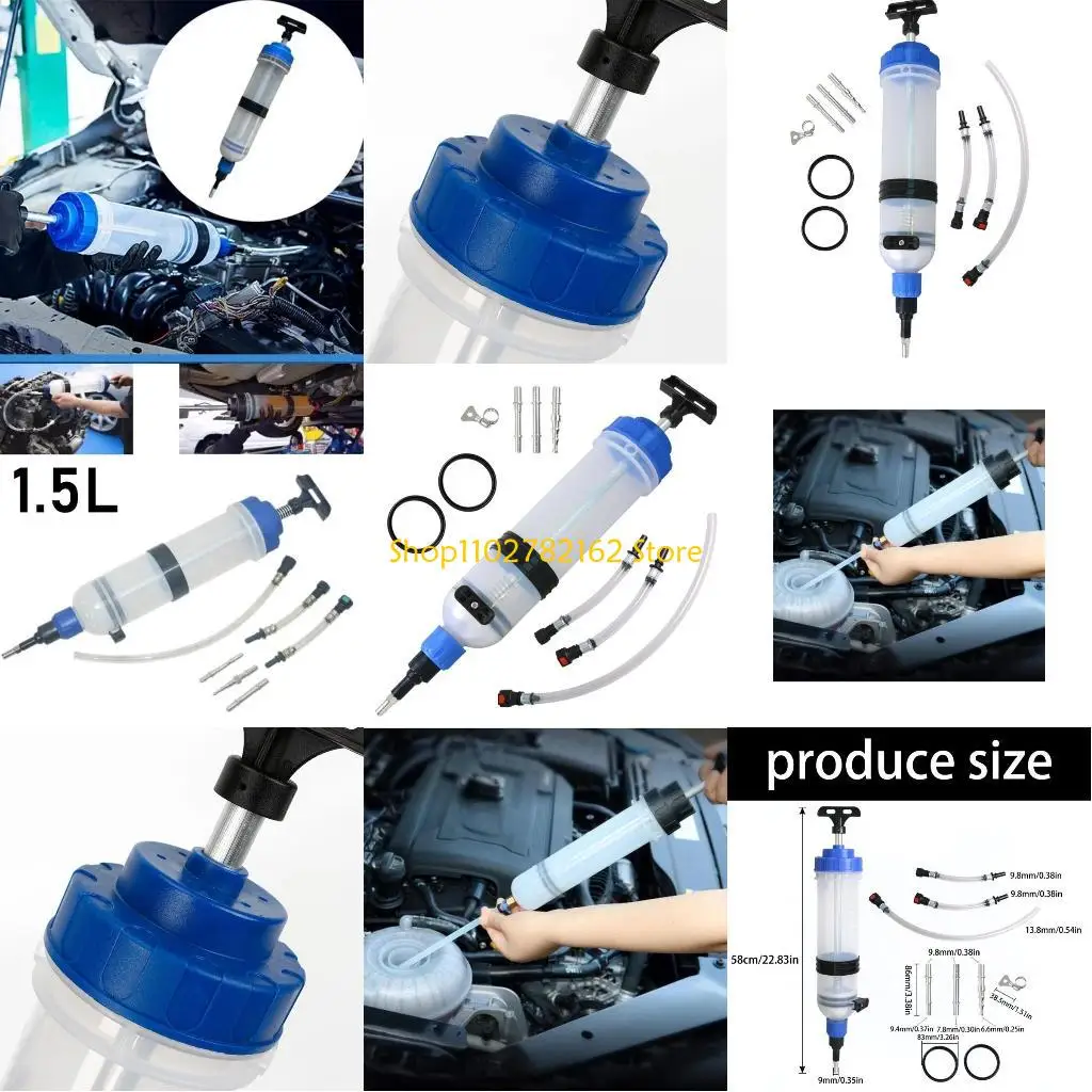 

547B Manual Gear Oil Extractor 1500CC for Automotive Motorcycle Marine Fluid Transfer