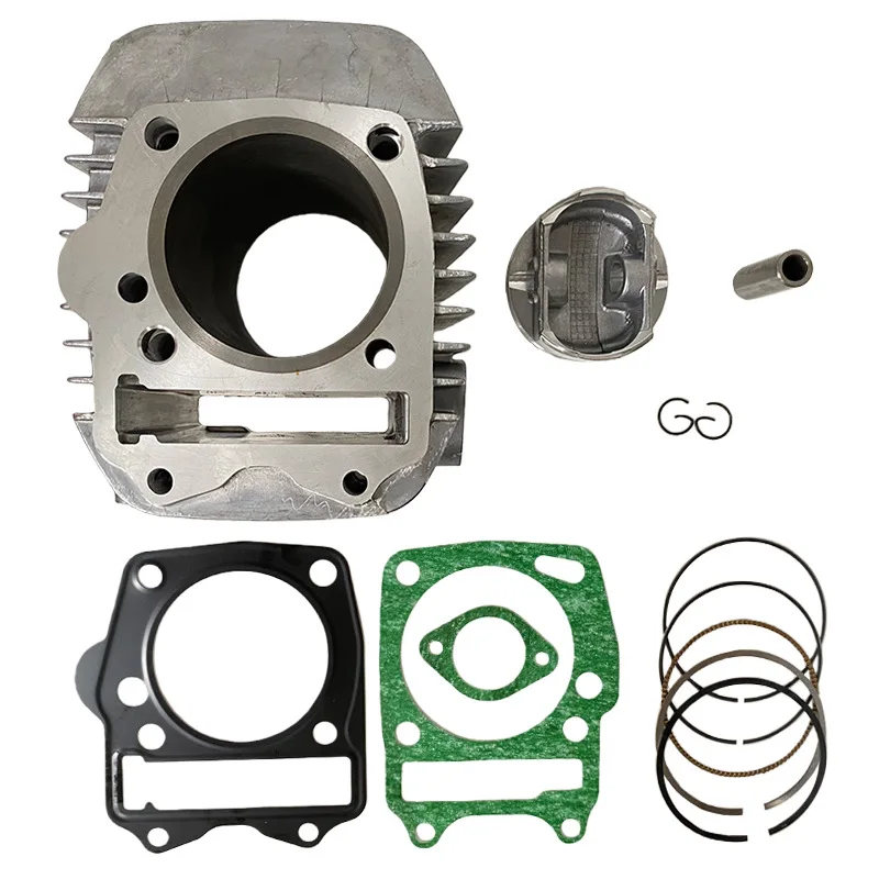 RKG Motorcycle Cylinder Piston Kit Engine Parts for Honda KSSG Wave125 XRM125 Innova ANF125 WH125 SupraX125 Complete Rebuild Set