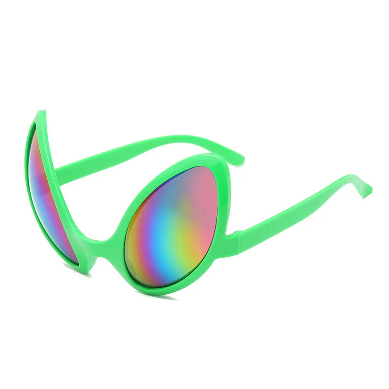 Novelty Alien Glasses Funny Holiday Party Sunglasses Halloween Adults Kid Party Supplies Rainbow Lenses ET Sun Glasses Shades