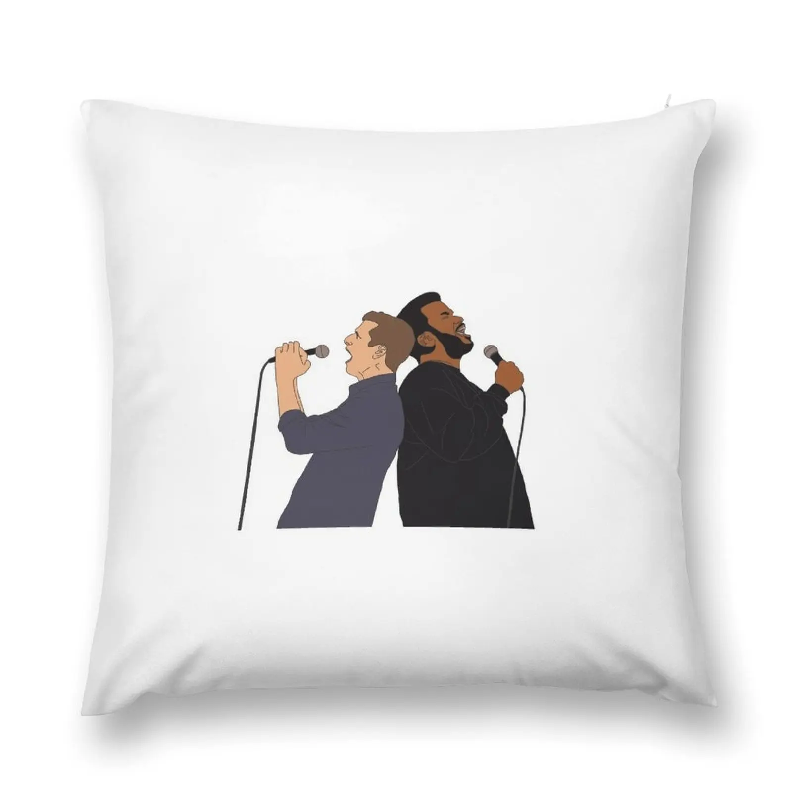 Jake Peralta and Doug Judy karaoke Throw Pillow Covers For Sofas Decorative pillowcase pillow