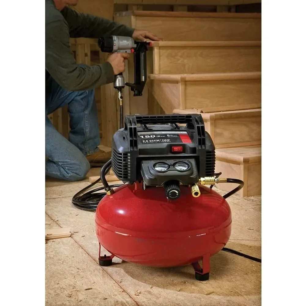 

Air Compressor, 6-Gallon, Pancake, Oil-Free (C2002-ECOM)