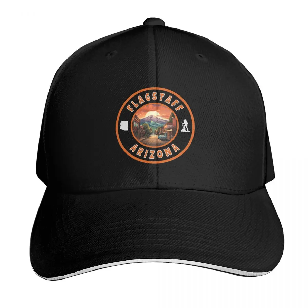 

Flagstaff Arizona Baseball Cap Hip Hop Streetwear Mountaineering Boy Women's