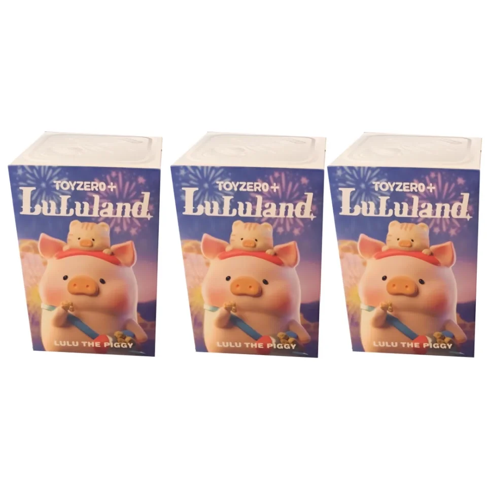 Genuine Lulu The Piggy Lululand Series Blind Box Pig Action Figure