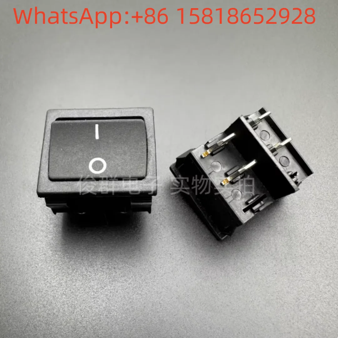 5 pieces ZX KCD5 rocker boat-shaped power switch, boat-shaped button, 4 pins, 2 positions, 10A 250V button