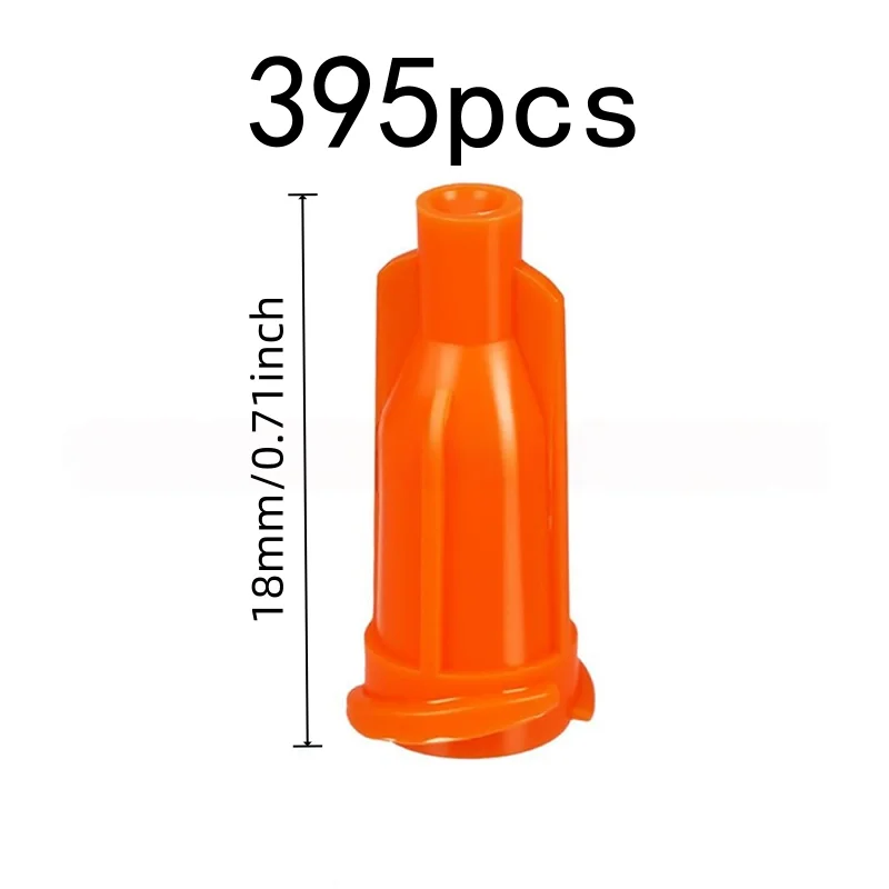 395 pcs Needle Hub Sealing Caps, Durable Plastic Material for Glue Bottle Sealing, Multipurpose, Versatile
