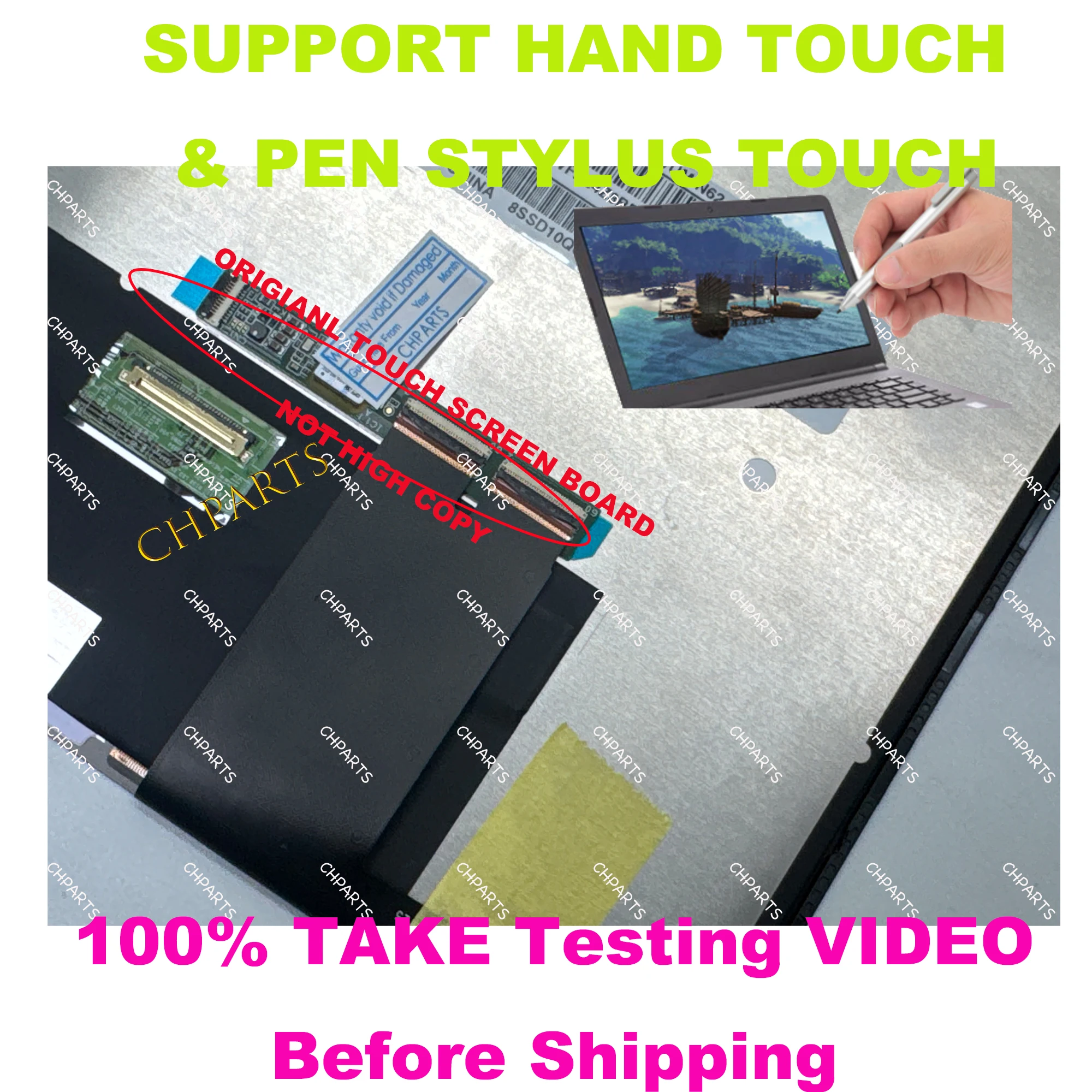 14-INCHES WUXGA LCD Touch Screen AssemblIes For Lenovo ThinkPad X1 Yoga 7th Gen 21CD 21CE Laptop Replacement Display