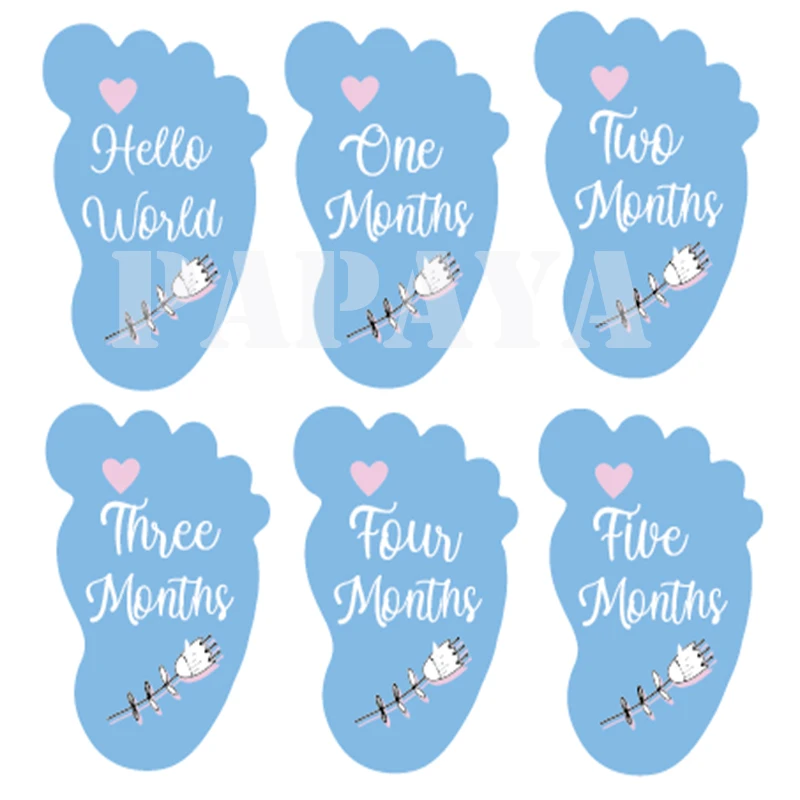 

Hello World Acrylic Baby Monthly Milestone Discs Markers Baby Gifts Newborn Acrylic Baby Milestone acrylic discs Cards Set