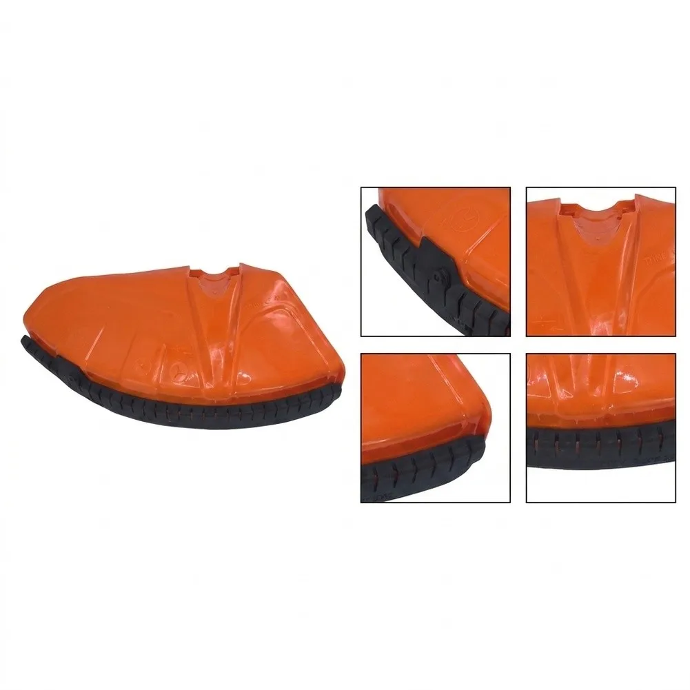 For FS120 Trimmer Replacement Mud Guard Cover Limits Grass and Dirt Projection ABS Nylon Material for All Weather Use