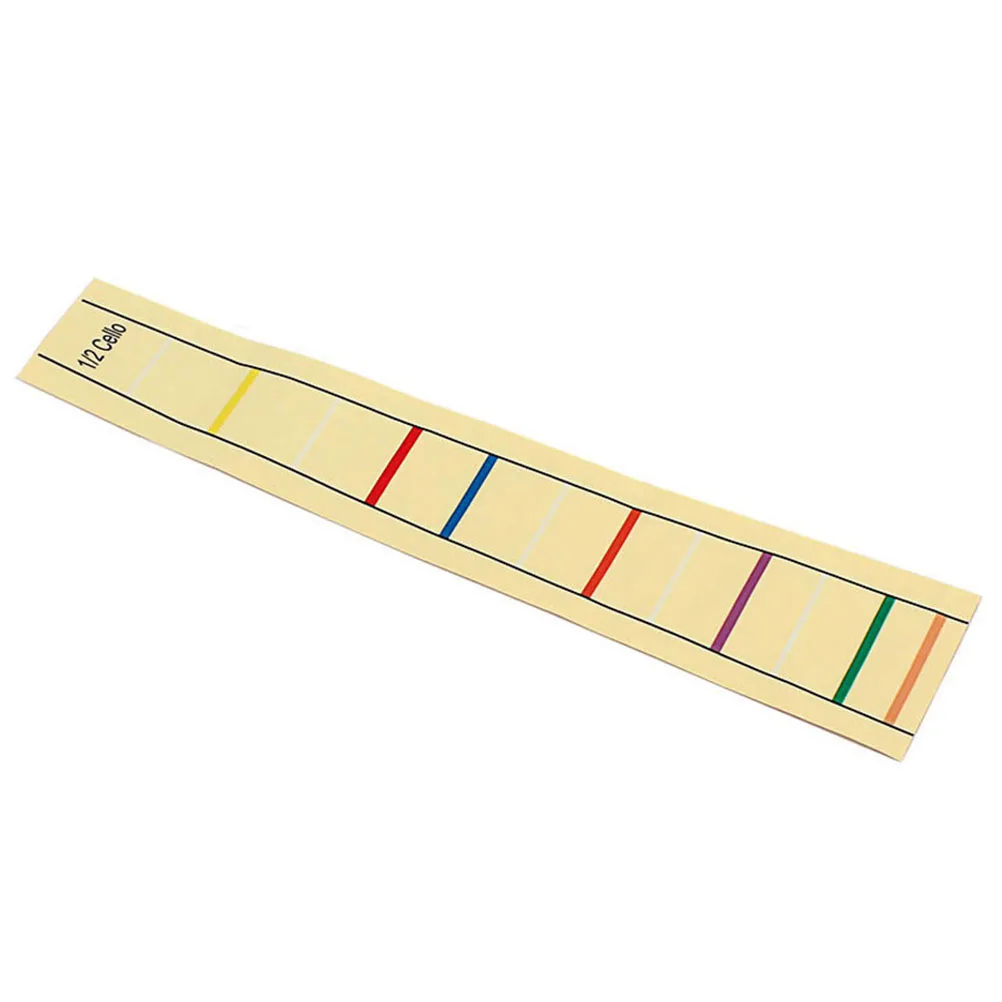 

Cello Finger Sticker Fret Fingerboard Label Sticker Finger Position Marker for 1/2 Size Cello (Light Yellow)