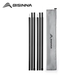 BISINNA 115CM/150CM Tent Pole Outdoor Camping Folding Awning Rod Support Stand Pole Tent Extending Door Frame Tent Accessories
