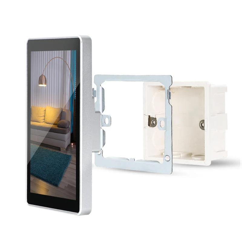 Global Popular YC-SM55P Universal Smart Home Panel Tablet with for Bluetooth and WiFi RK3566 CPU Android OS Quad-Core Power