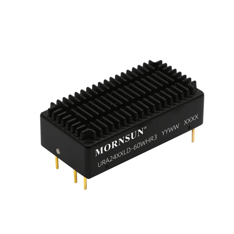 DC-DC Power Supply 24V to ±12V ±15V Step Down Module 60W Isolated Voltage Regulator  MORNSUN  URA2412LD-60WHR3 URA2415LD-60WHR3