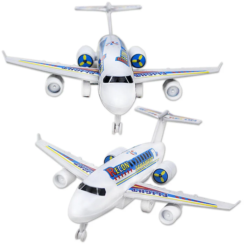 Children Simulation Aircraft Toys Large Pull String Aircraft Model Aviation Airliner Boys Birthday Gift Toy Children Puzzle Toys