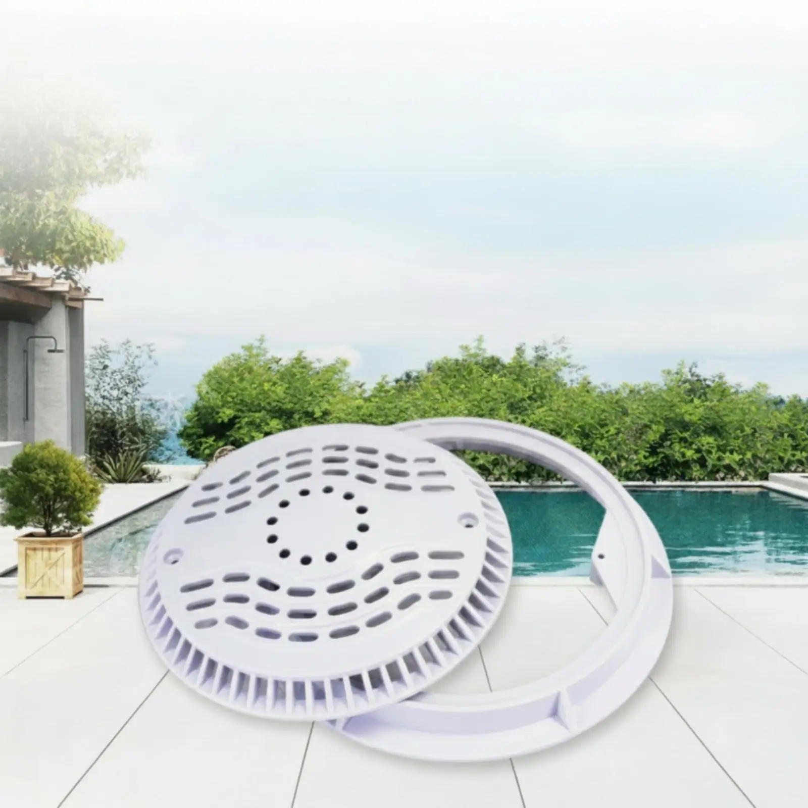 Suction Outlet Cover Replacement Perforated Main Drain Cover Replacement Round