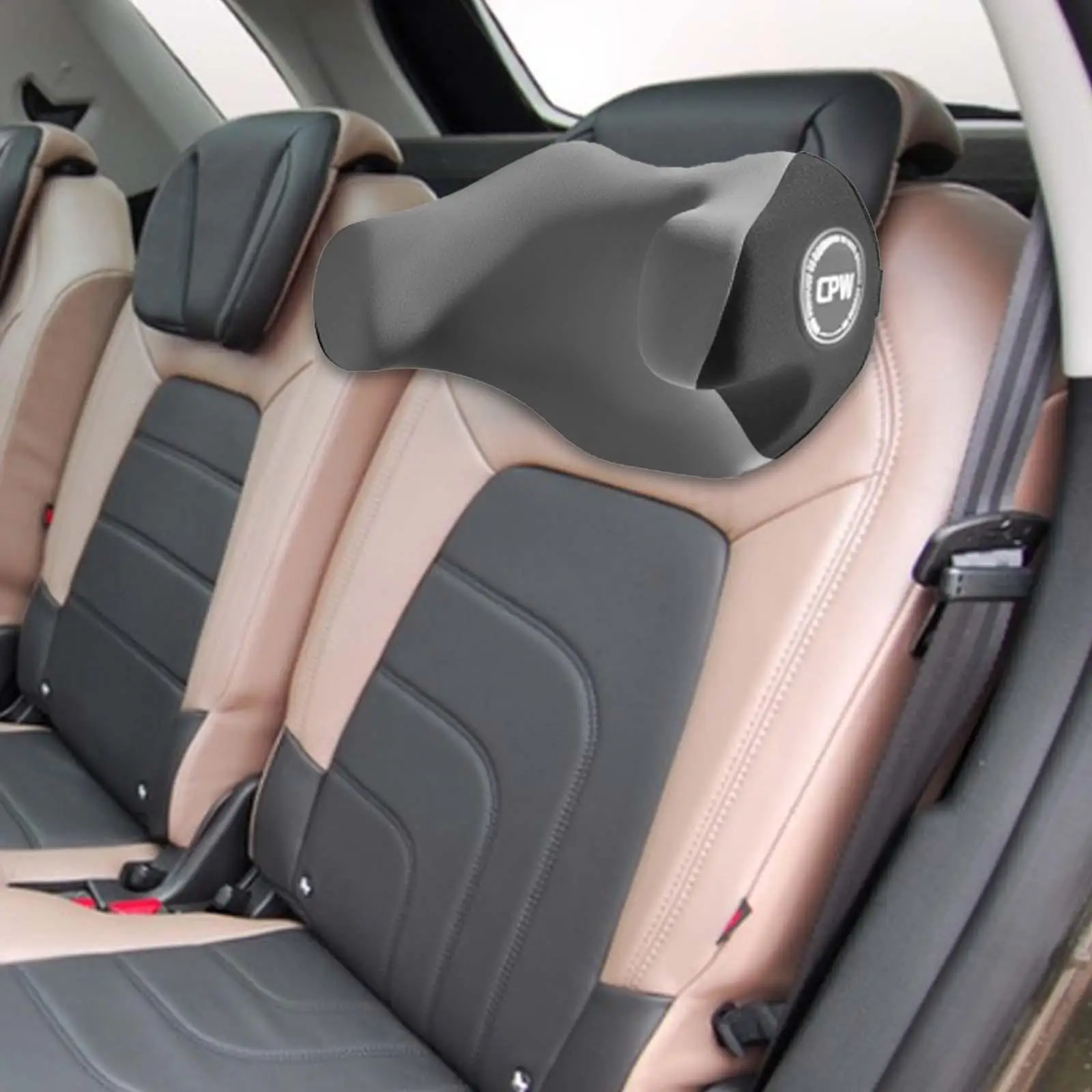 Car Neck Pillow Breathable Head Rest Neck Cushion for Tesla Model 3 Y view 3