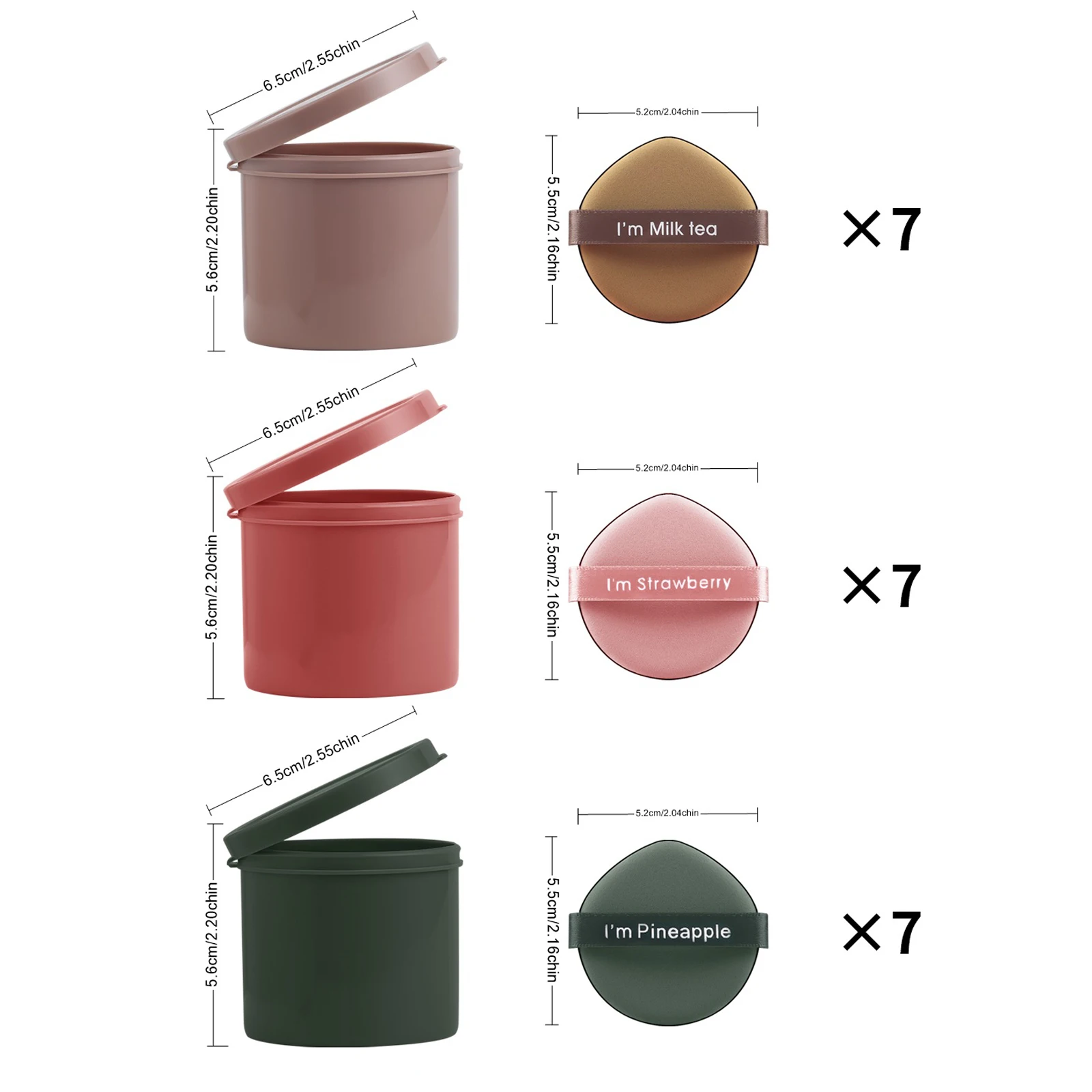 إسفنجة فائقة النعومة للمسحوق ، 7 ، إسفنجة لمسحوق رطب ، كريم bb ، أداة مكياج خاصة