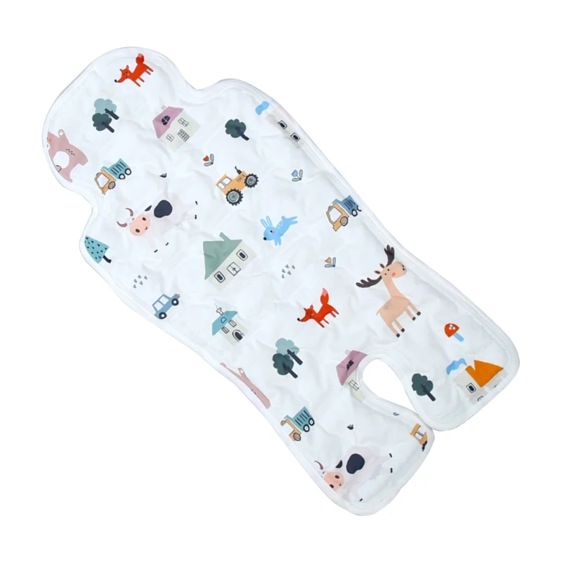 Baby Strollers Cooling Pad for Infants 66x32cm Kids Cushion Pad Breathable Mattress for Safety Chair and Pram QX2D