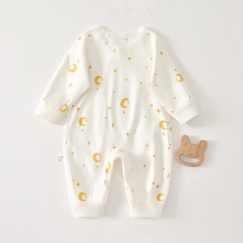 ZOETOPKID Romper Infant Long Sleeved Bodysuit Clothes Soft Pure Cotton Newborn Jumpsuit Boys Girls Kids Onesie Pajamas Outfits - view 3