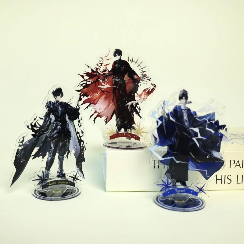 

Exquisite Lord of Mysteries acrylic standees featuring the Black Emperor Red Priest and Tyrant anime collectibles perfect