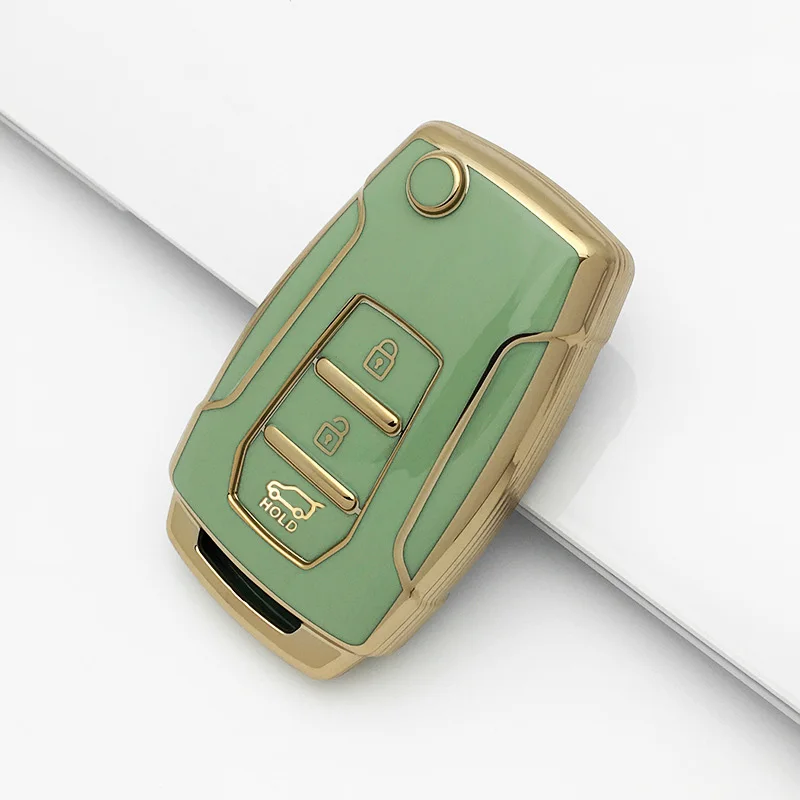 Funda de TPU para llave de coche, Protector de mando a distancia para SsangYong Kyron 2, Sanka Actyon Korando Tivoli, accesorios para llavero
