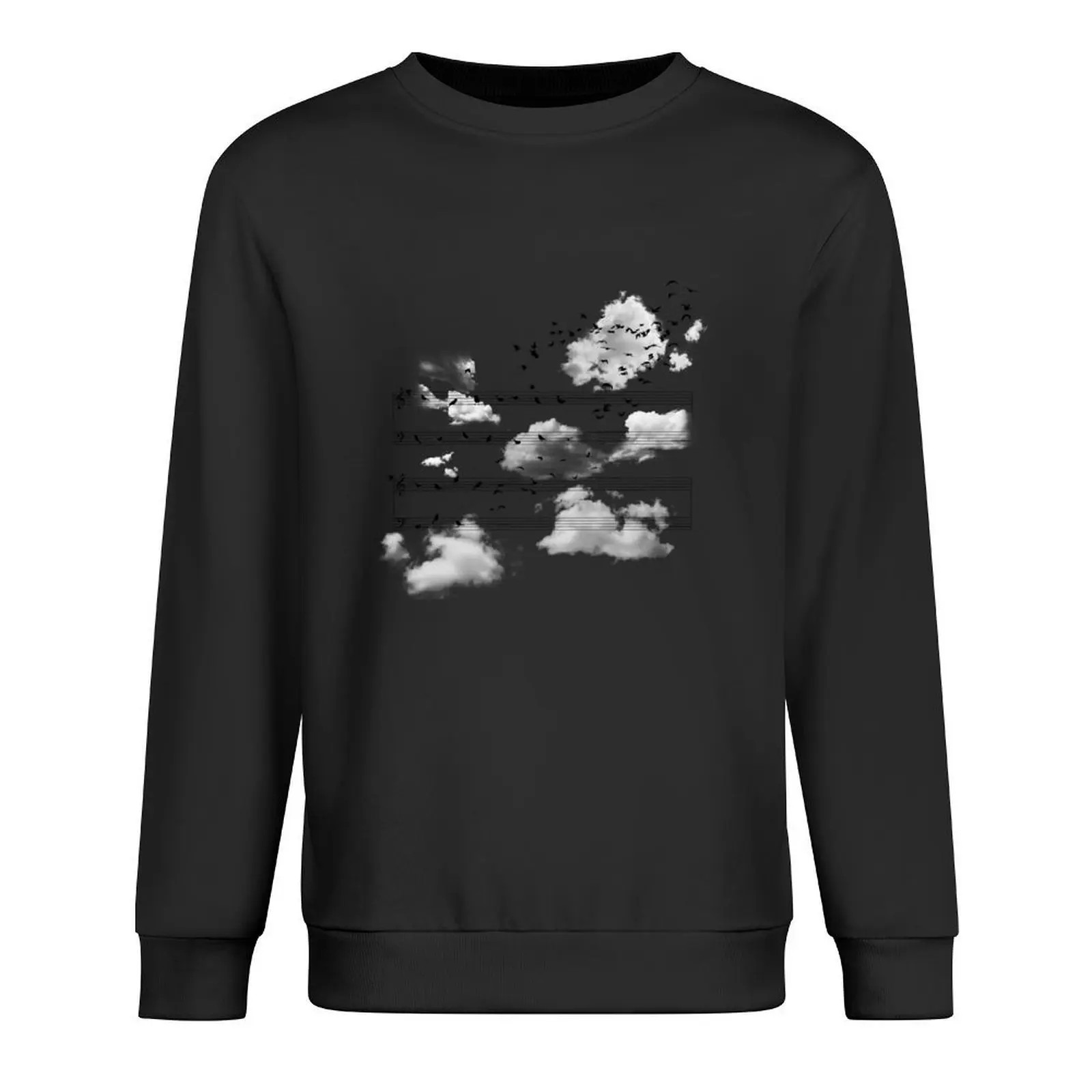 

The Musical Notes Pullover fashion men anime clothes men clothing men clothes hooded sweatshirts