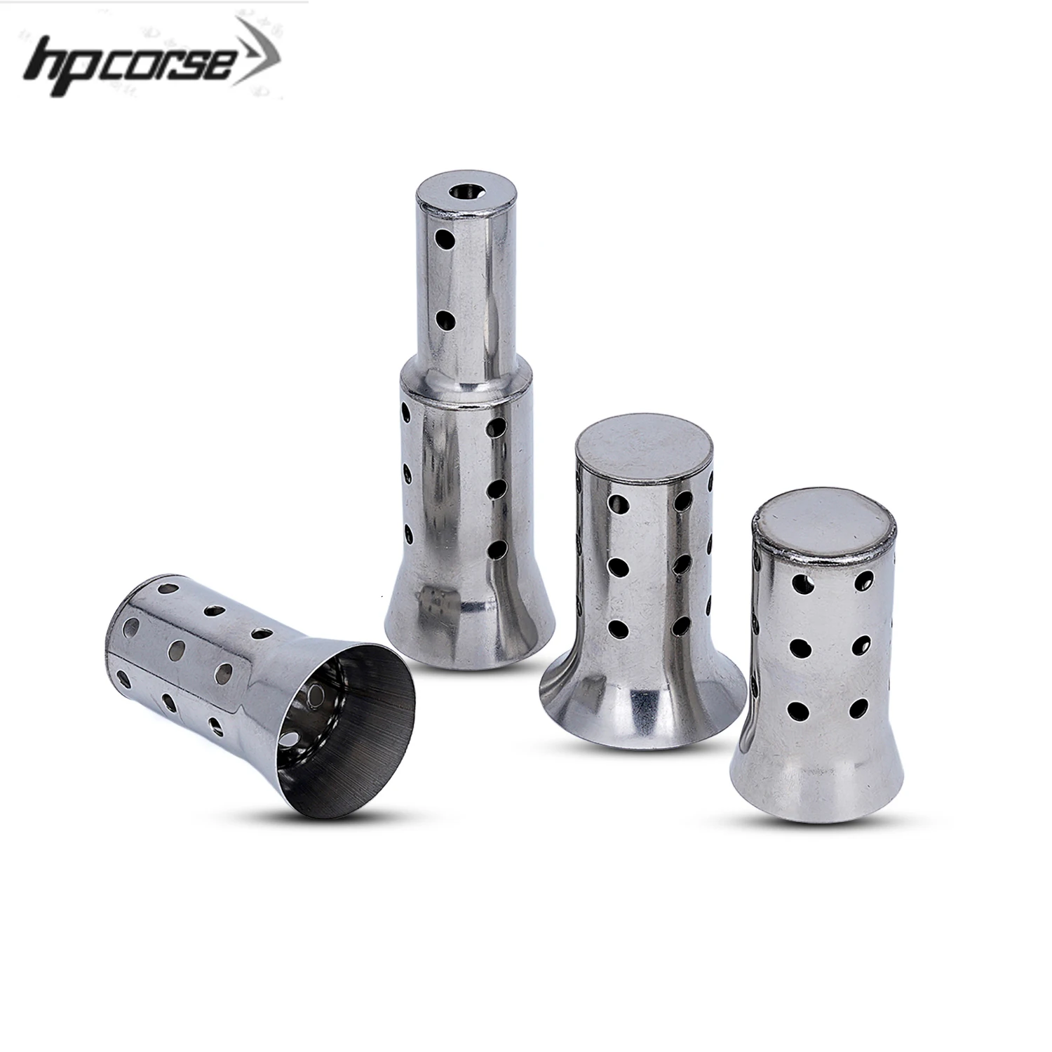 48 50.8 60mm Motorbike Universal Front Catalyst DB Killer Removable for Motorcycle Exhaust Muffler