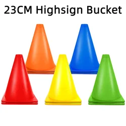 1 Pcs Soccer Training Sign Bucket Pressure Resistant Cones Marker Discs Outdoor Football Basketball Training Sports Accessory