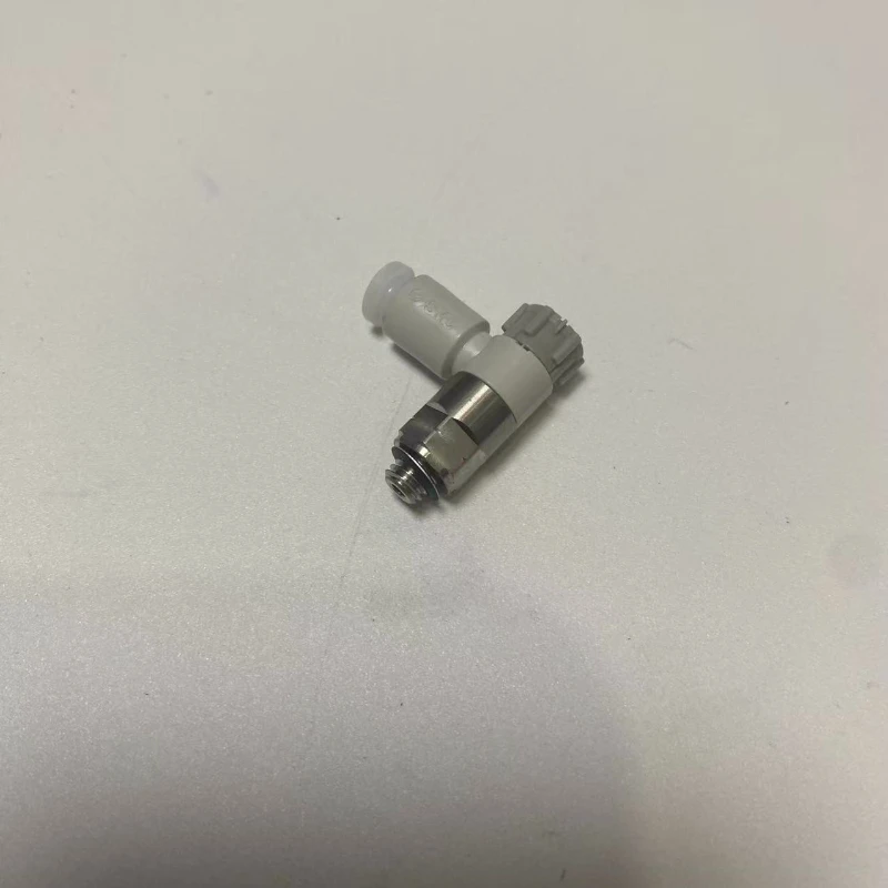 SMC AS1201FG-M5-04A FG Series Flow Control Valve 4mm Push Lock Fitting M5 Male Thread Pneumatic Speed Regulator Throttle Valve