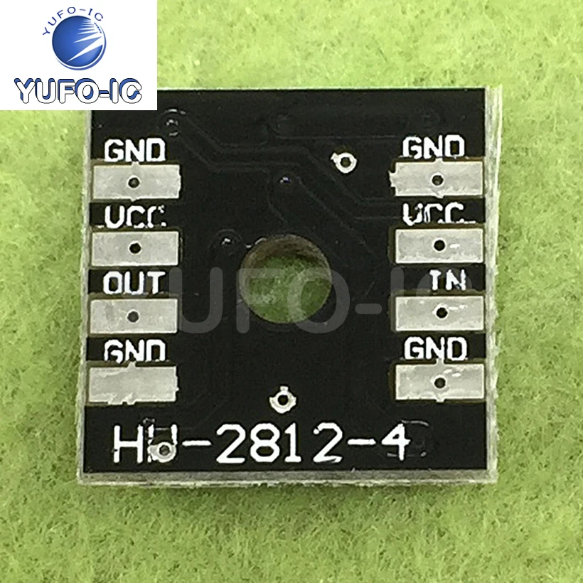 Free Ship 1PCS WS2812B-4-Bit RGB LED Full-Color Drive 4-Bit Lantern Module Development Board