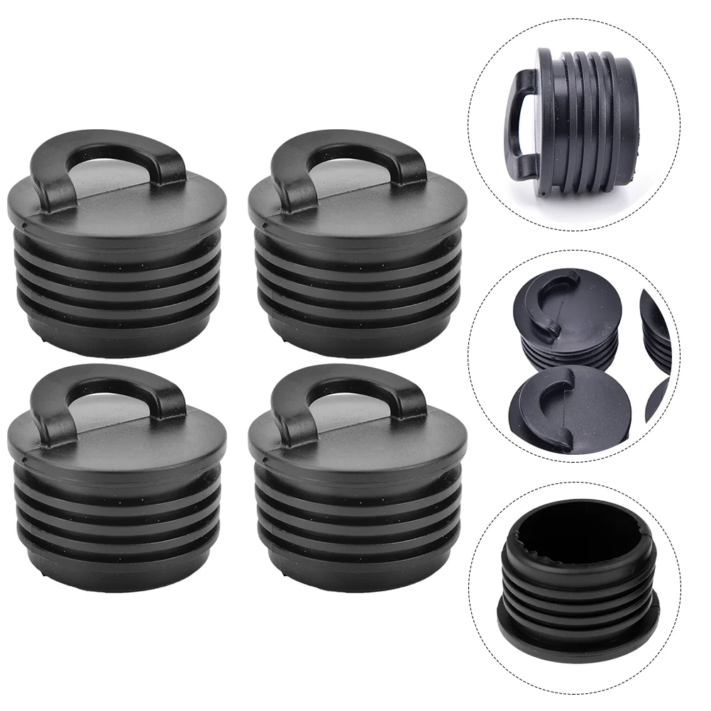 

4 Pcs Kayak Drain Plug Boat Bung Replacement Scupper Stoppers Kayaks Universal Kit Marine Supplies