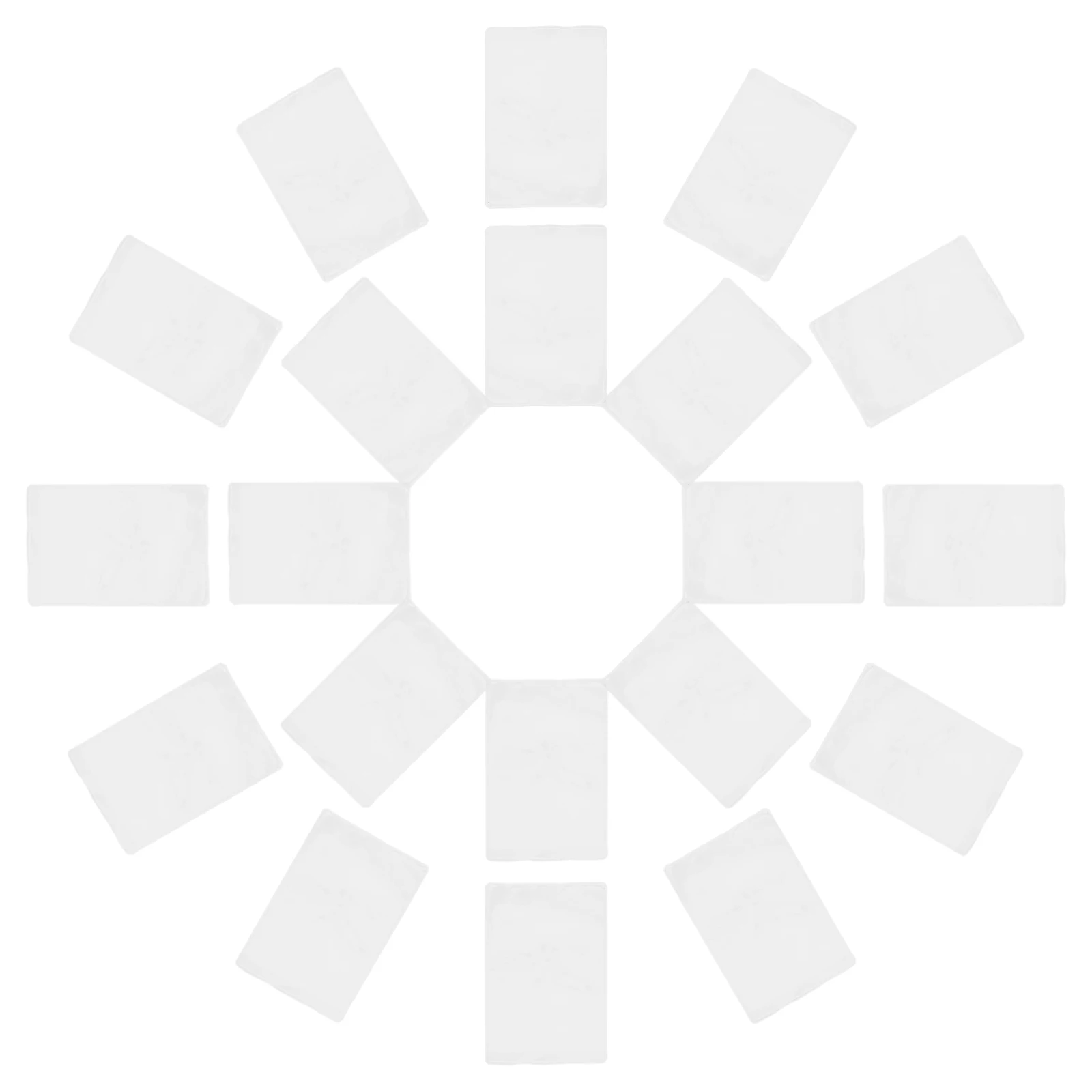 

50Pcs Board Game Card Sleeves Transparent Waterproof Protection Covers for Playing Cards Card Storage