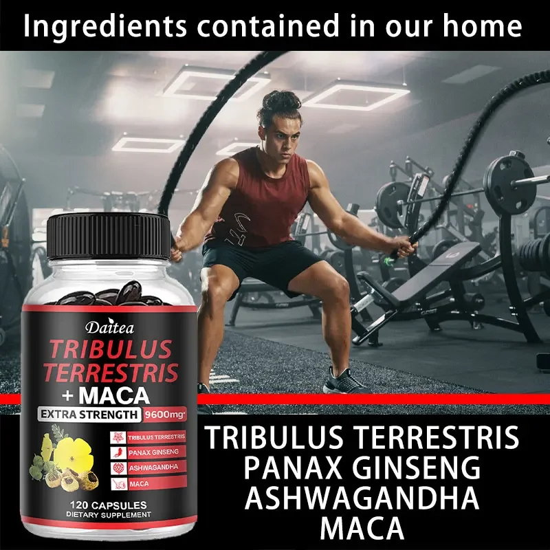 Extra Strength Muscle Supplement - Helps Improve Energy, Endurance, Performance and Focus, Natural, Gluten-free and Non-GMO