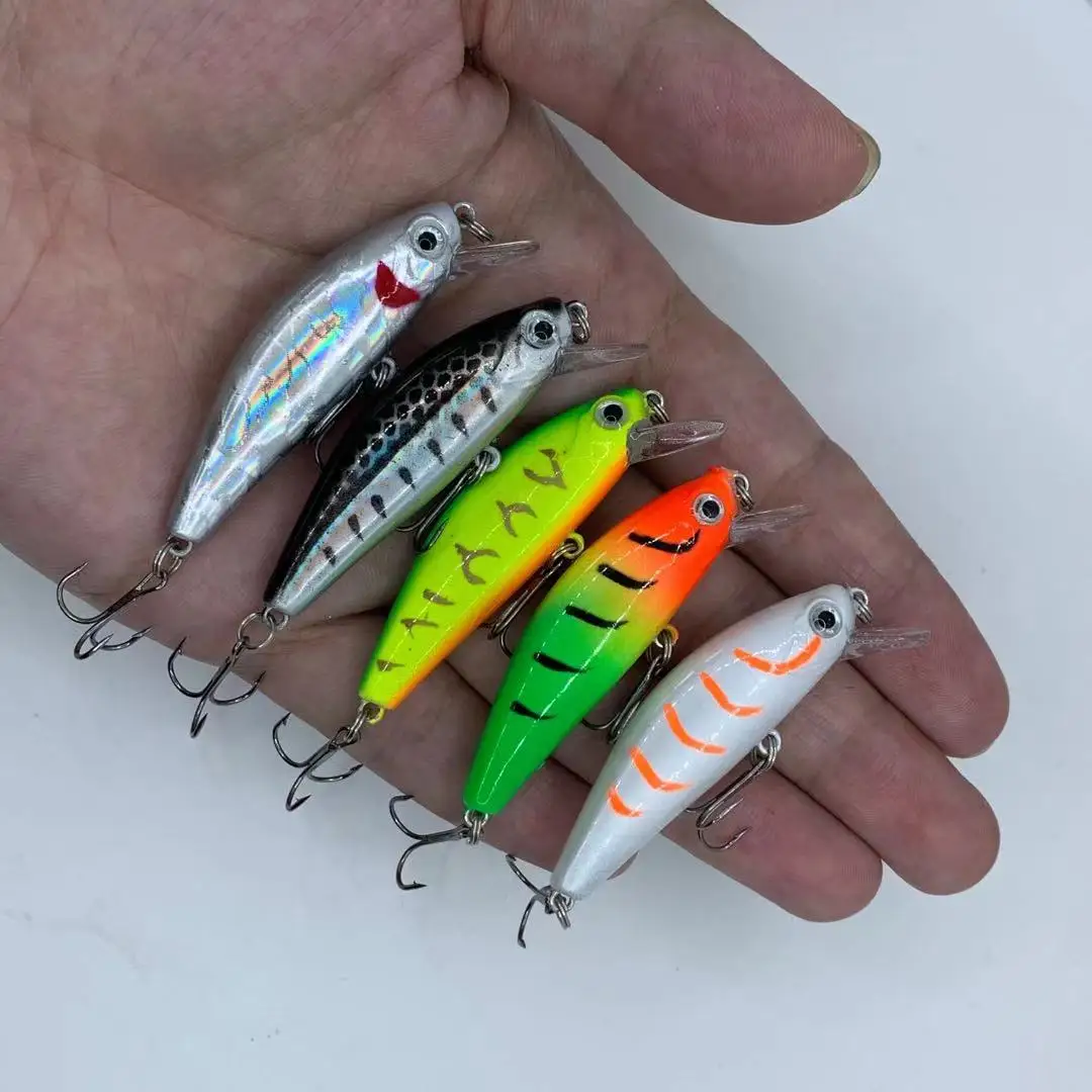 

Sinking Minnow Fishing Lure, Swimbait Bass, Wobbler Killer, Crank Bait, Hard Artificial Fishing Tackle, 5.5cm, 6g, 1Pc