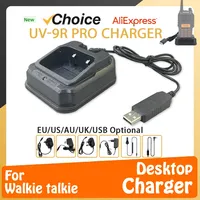 UV-9R PRO Charger Base Baofeng UV-9R Plus Battery Charger Dock UV-S22 Pro V2 UV-68 R760 UV-98 UV-82WP UV-XR GT-3WP Walkie Talkie
