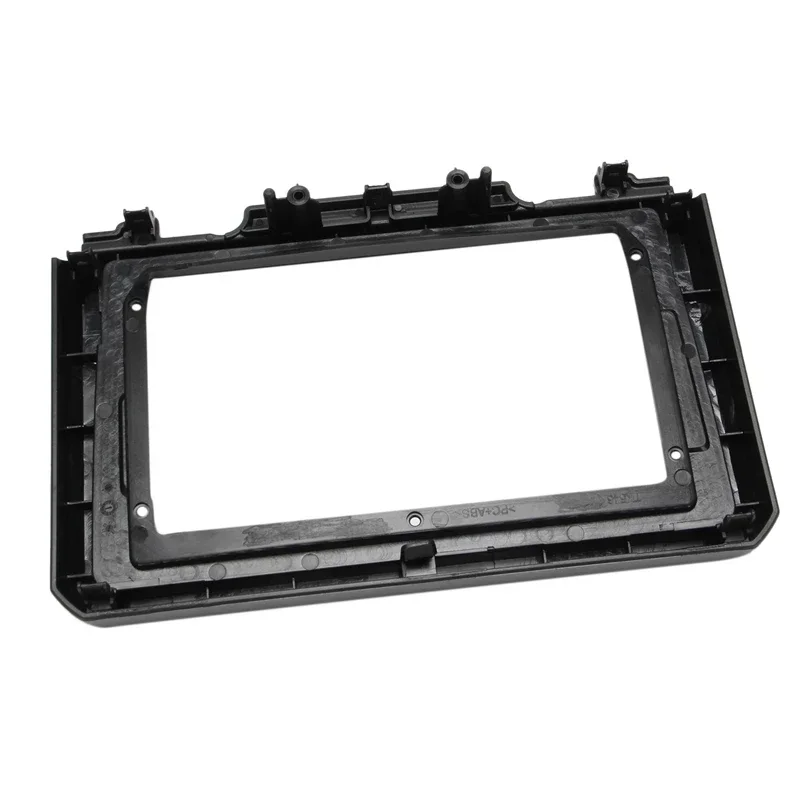 For Suzuki Jimny JB64 JB74 2018-2021 Bright Black ABS 2Din Car Radio Fascia 9Inch DVD Stereo Frame Plate Interior Accessories