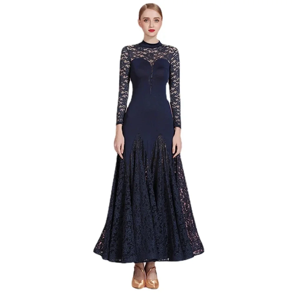 Sexy Modern Dance Dress National Standard Women Ballroom Dance Waltz Tango Foxtrot Competition Dresses Flamenco Dancing Skirt