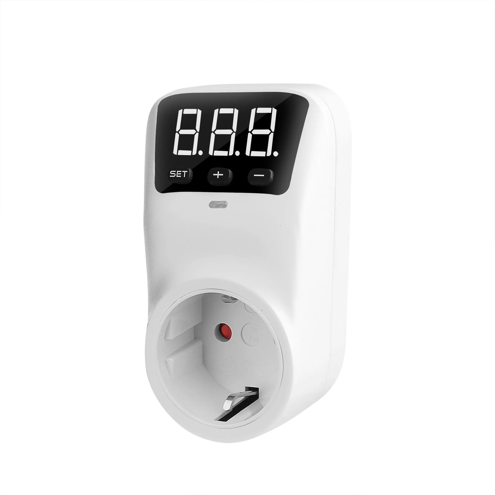 New EU Standard Digital Display Socket, Over & Under Voltage Protection, Adjustable Voltage & Delay Time