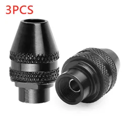 3Pcs Multi Quick Change Keyless Chuck Universal Chuck Replacement For Dremel 4486 Rotary Tools 3000 4000 7700 8200