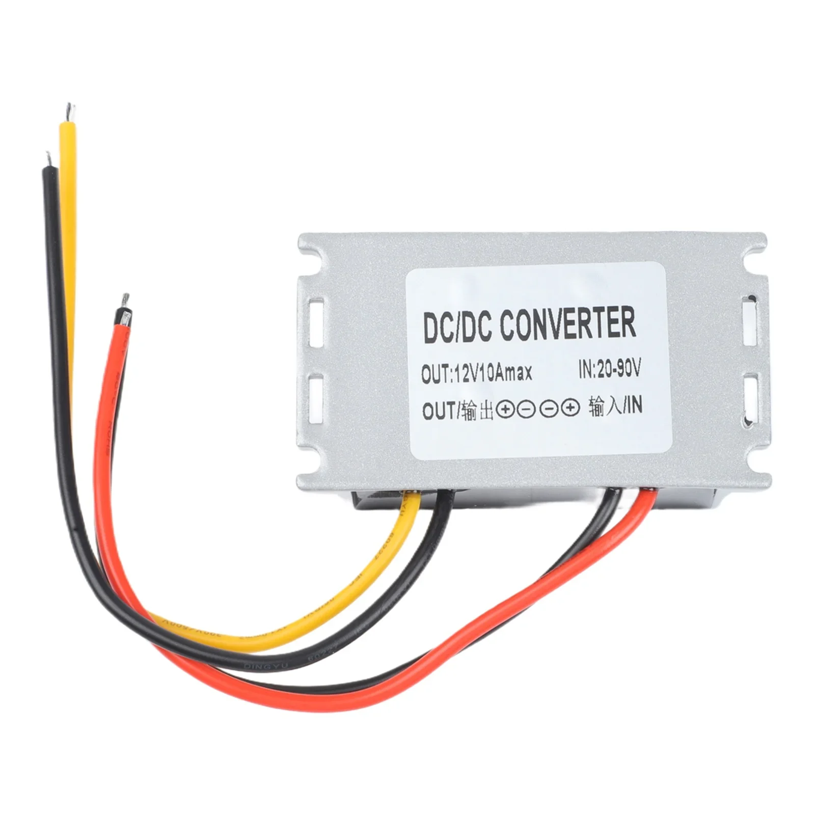 

Преобразователь DC-DC 70*40*24 мм, 12В 10А, автомобильный, в алюминиевом корпусе, водонепроницаемый IP68