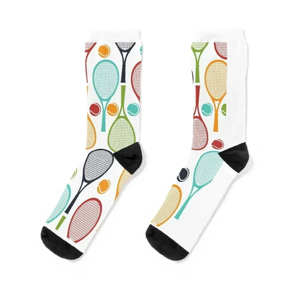 

Tennis shirt with tennis rackets - gift TOP QUALITY Socks halloween hiking gym Women's Socks Men's