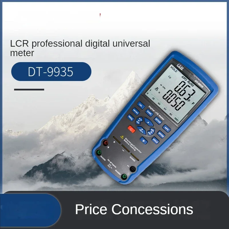 DT-9935 LCR inductance, capacitance and resistance tester Digital multimeter automatically measures accurate data