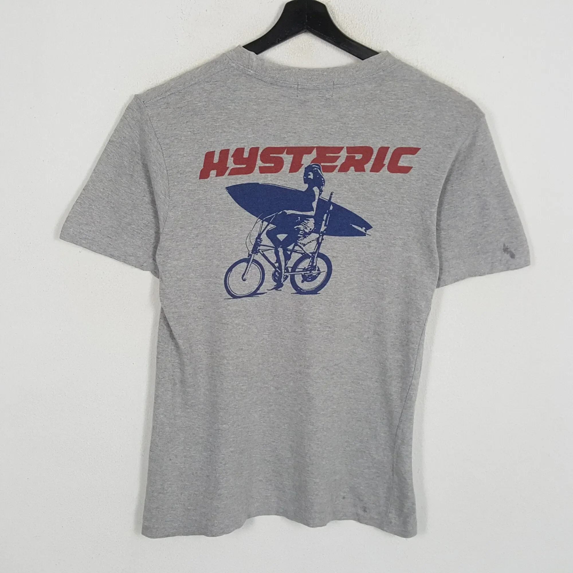 Vintage HYSTERIC GLAMOUR Streetwear Surfing Style T Shirt z długimi lub krótkimi rękawami