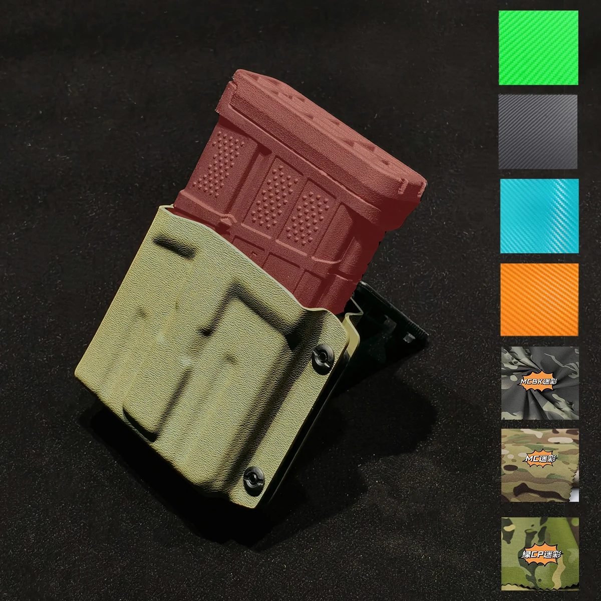 

SIG XM7 Special Clip Quick-Draw Sleeve Qt Rock Viper Carbon Fiber Nylon Tactical Magazine Sleeve For Airgun Shooting Cosplay